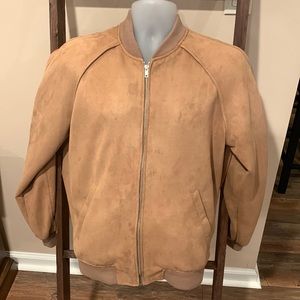 Bomber Suede Jacket